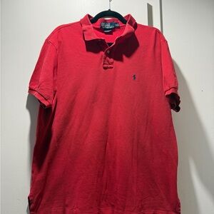 Ralph Lauren Men's Classic Red Polo Shirt